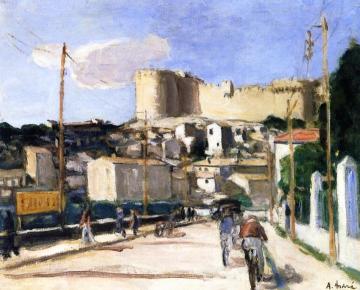 Villeneuve-les-Avignon Artwork by Andre Derain