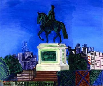 The Green Gallant Artwork by Raoul Dufy