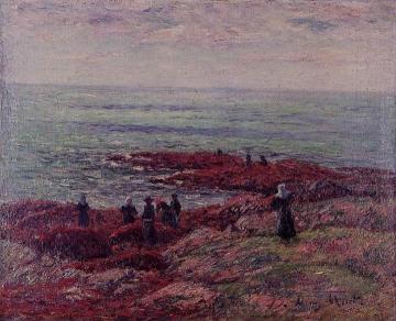The Breton Coast Artwork by Henry Moret