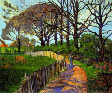 Landscape with Cow Artwork by William Ratcliffe