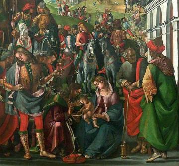 Adoration Of The Magi Artwork by Luca Signorelli