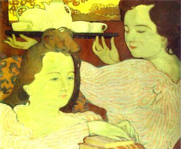 Mystic Allegory Artwork by Maurice Denis