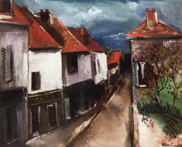 The Café Artwork by Maurice De Vlaminck