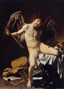 Cupid Artwork by Caravaggio