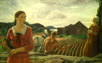 Morning On The Cape Artwork by Leon Kroll