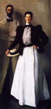 Mr. and Mrs. I. N. Phelps Stokes Artwork by John Singer Sargent