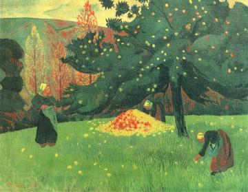 Apple Picking Artwork by Paul Serusier