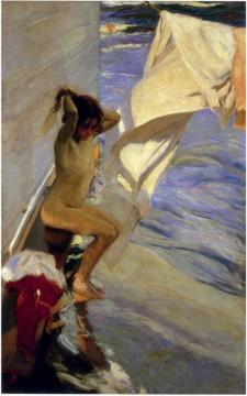 Before The Bath Artwork by Joaquin Sorolla y Bastida