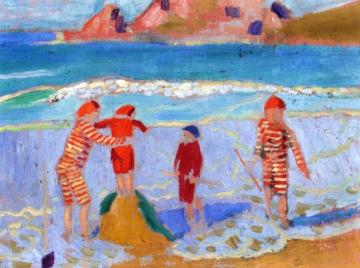 Sand Castle Artwork by Maurice Denis