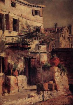 A Venetian Scene Artwork by John Twachtman