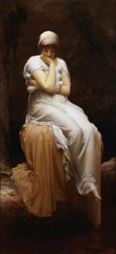 Solitude Artwork by Sir Frederick Lord Leighton