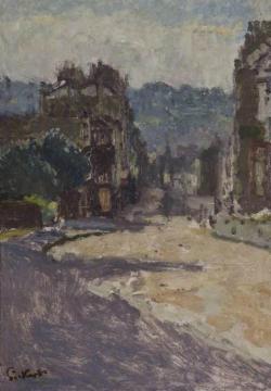 View Of Bath From Belvedere Artwork by Walter Richard Sickert