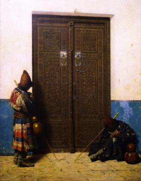 The Doors Of The Mosque Artwork by Vasily Vasilevich Vereshchagin