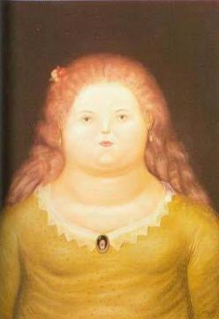 Delfina Artwork by Fernando Botero