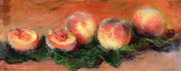 Peaches Artwork by Claude Oscar Monet