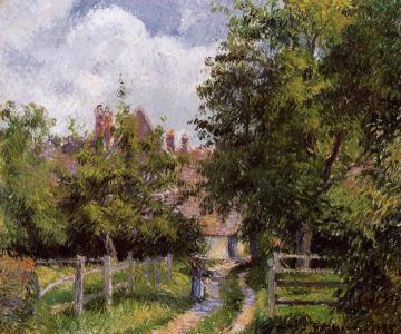 Saint-Martin, near Gisors Artwork by Camille Pissarro