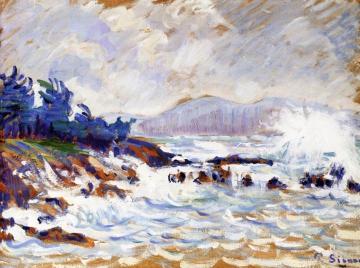 The Sea at Saint-Tropez Artwork by Paul Signac