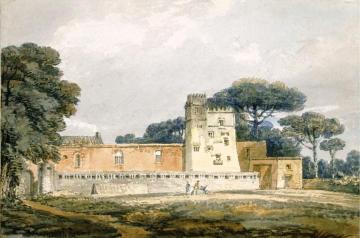 Pini di Solimena col la Sua Villa, Naples Artwork by Joseph Mallord William Turner