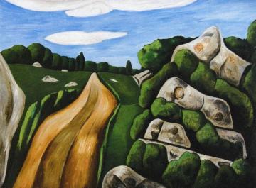 Summer Outward Bound, Gloucester Artwork by Marsden Hartley