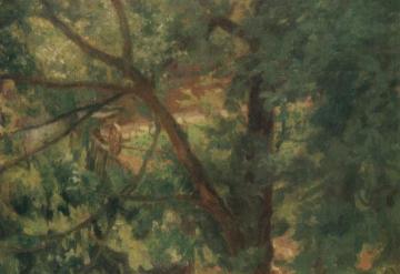 Morning in Tarusa Artwork by Nikolai Krymov