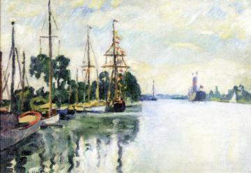 Ouistreham Artwork by Louis Valtat