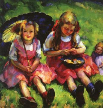 The Sisters Artwork by Edouard Vysekal