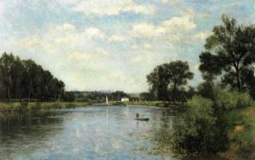 The Banks of the Marne Artwork by Stanislas Lepine