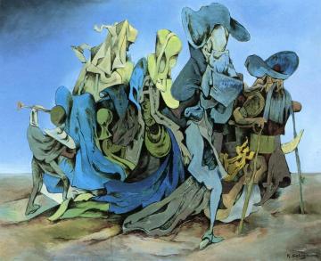 Migrants Artwork by Kurt Seligmann