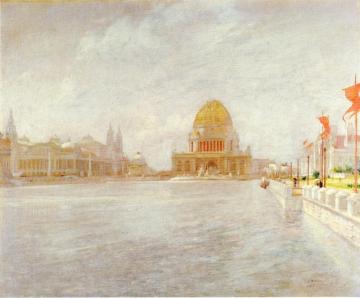 Court Of Honor, World's Columbian Exposiition Artwork by John Twachtman
