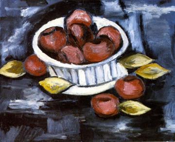 Compote of Fruits Artwork by Marsden Hartley