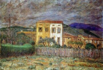 Maillol's House in the vicinity of Banyuls Artwork by József Rippl-Rónai