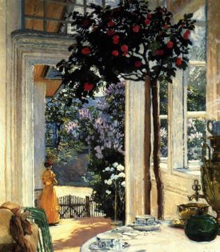 May Sun Artwork by Józef Mehoffer