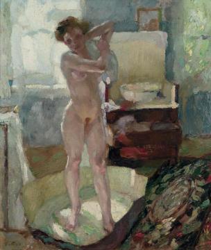 Sunny Morning Artwork by Leo Putz