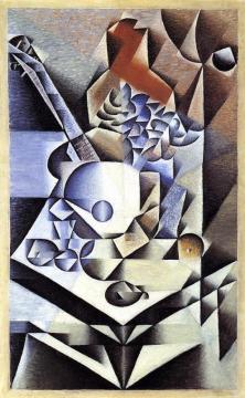 Still Life With Flowers Artwork by Juan Gris