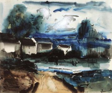 Landscape Artwork by Maurice De Vlaminck