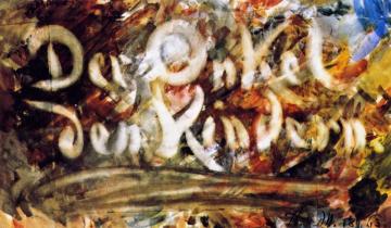 Title Page From 'children's Album' Artwork by Adolph von Menzel