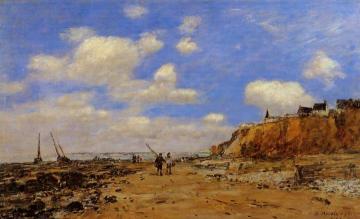 Shoreline with Rising Tide, October Artwork by Eugène-Louis Boudin
