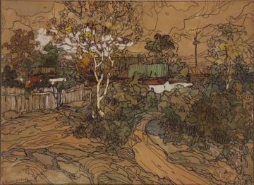 Spring In A Countryside Artwork by Stepan Kolesnikov