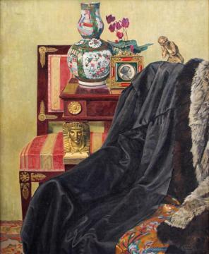 Corner Of The Salon Artwork by Georges Emile Lebacq