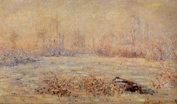 Frost Artwork by Claude Oscar Monet