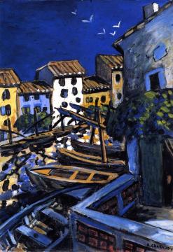 Martigues Artwork by Auguste Chabaud