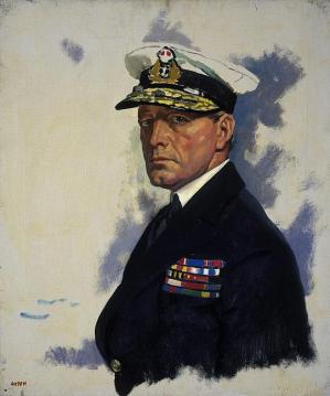 David Beatty, 1st Earl Beatty Artwork by Sir William Orpen