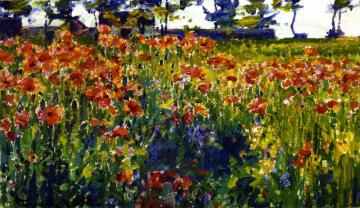 Poppies In France Artwork by Robert Vonnoh