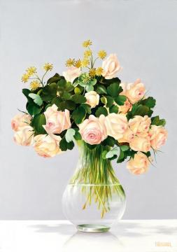 Roses Artwork by Heinz Scholnhammer