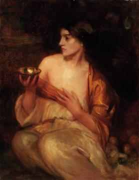 The Gold Bowl Artwork by Arthur Hacker