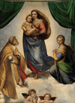 The Sistine Madonna Artwork by Raphael