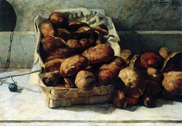 Funghi Artwork by Giovanni Segantini