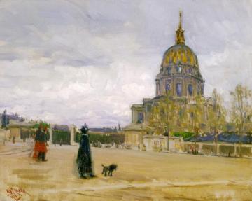 Les Invalides Artwork by Henry Ossawa Tanner