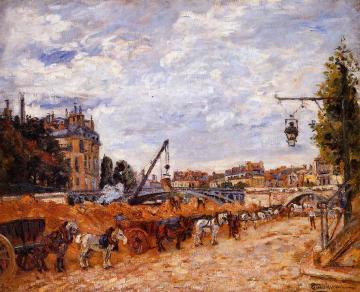 Pont Marie, Quai Sully Artwork by Armand Guillaumin