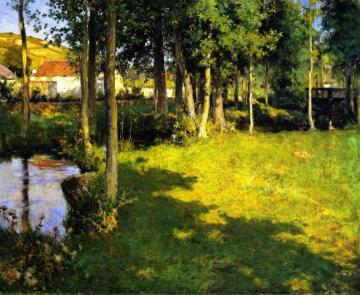 Giverny Artwork by Willard Leroy Metcalf